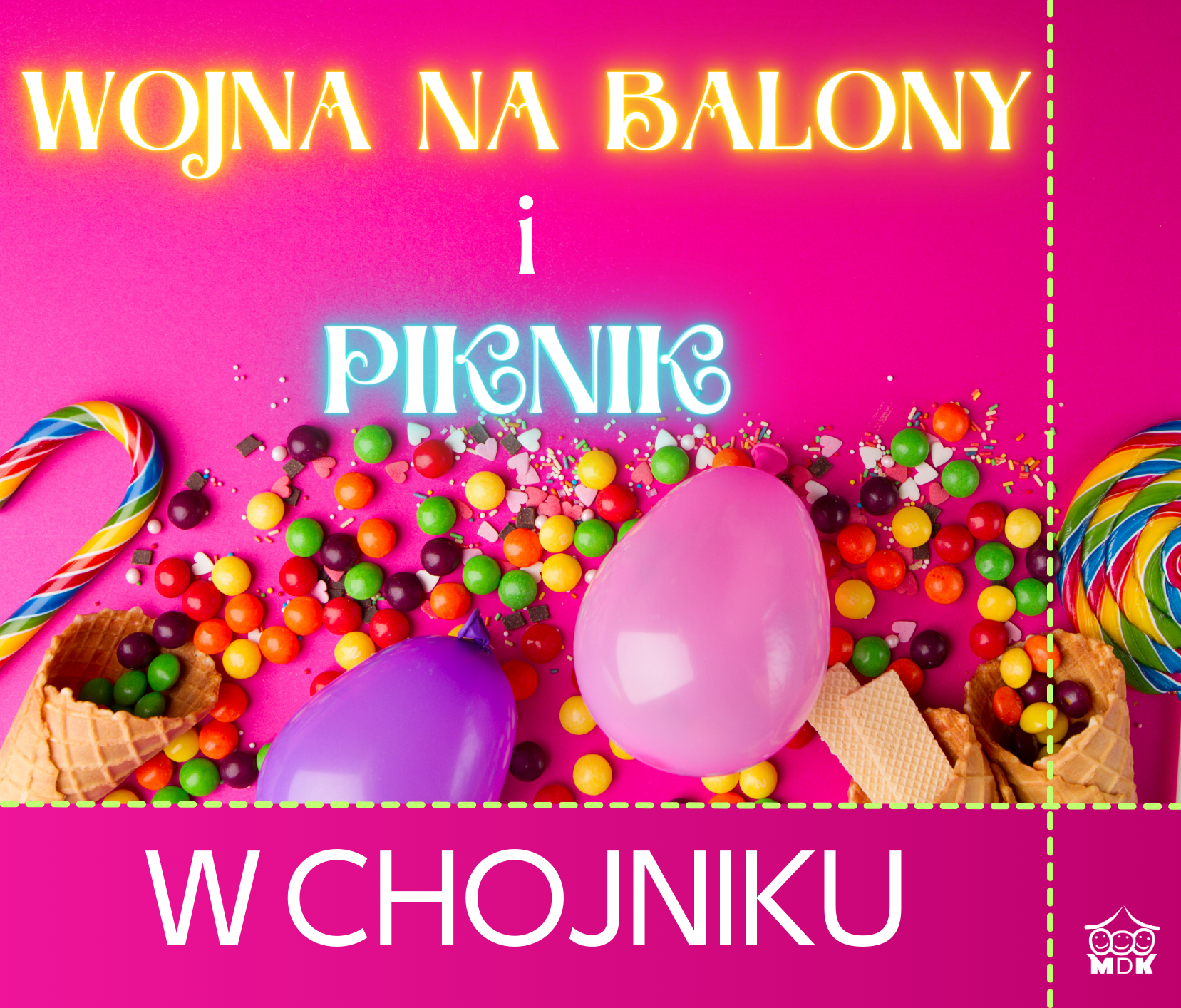 You are currently viewing Wojna na balony i piknik w Chojniku